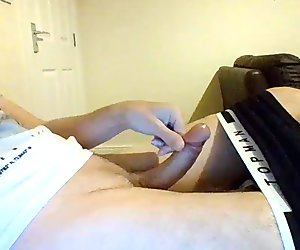 twink solo play and cum shot