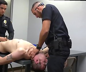 Cop and boy blowjob gay Two daddies are better than one
