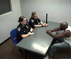 Big black cock tits Milf Cops